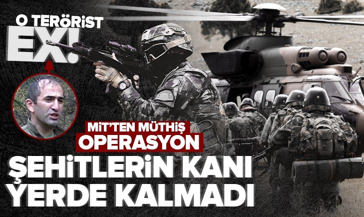 MİT’den Gara’da Müthiş Operasyon! Şehitlerin Kanı Yerde Kalmadı: PKK’lı Terörist Özcan Yıldız Etkisiz Hale Getirildi.