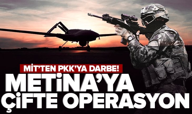 MİT’ten Metina’da Çifte Operasyon! PKK’ya Darbe: 5 Terörist Etkisiz Hale Getirildi.