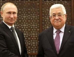 Filistin Devlet Başkanı Abbas, Putin ile görüştü