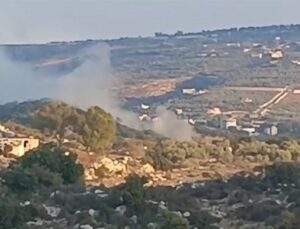 İsrail-Lübnan sınırında saldırılar yeniden başladı