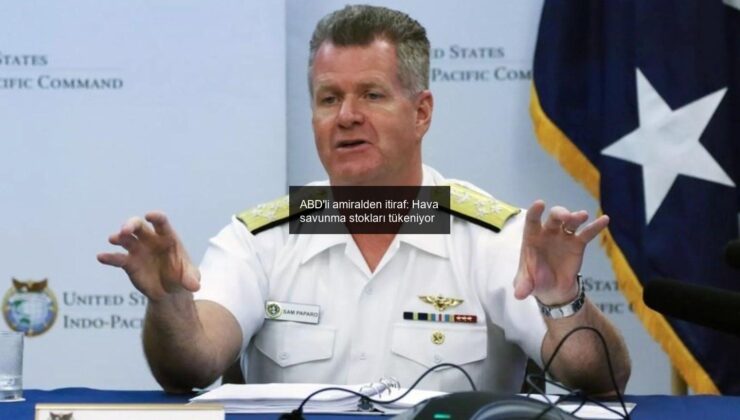 ABD’li amiralden itiraf: Hava savunma stokları tükeniyor