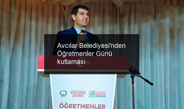 Avcılar Belediyesi’nden Öğretmenler Günü kutlaması