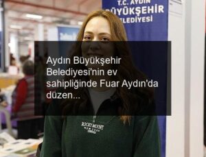 Aydın Büyükşehir Belediyesi’nin ev sahipliğinde Fuar Aydın’da düzenlenen Aydın Kitap Fuarı devam ediyor.