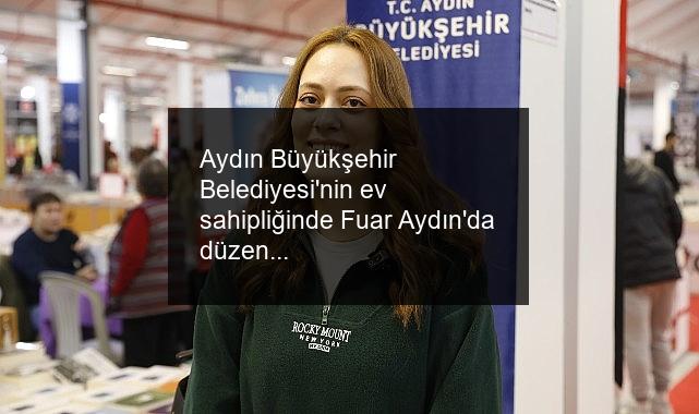 Aydın Büyükşehir Belediyesi’nin ev sahipliğinde Fuar Aydın’da düzenlenen Aydın Kitap Fuarı devam ediyor.
