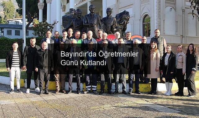 Bayındır’da Öğretmenler Günü Kutlandı