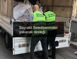 Bayraklı Belediyesinden yakacak desteği