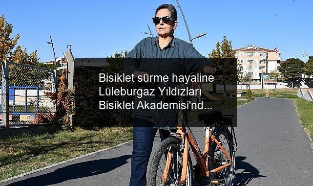 Bisiklet sürme hayaline Lüleburgaz Yıldızları Bisiklet Akademisi’nde kavuştu