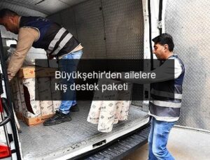 Büyükşehir’den ailelere kış destek paketi