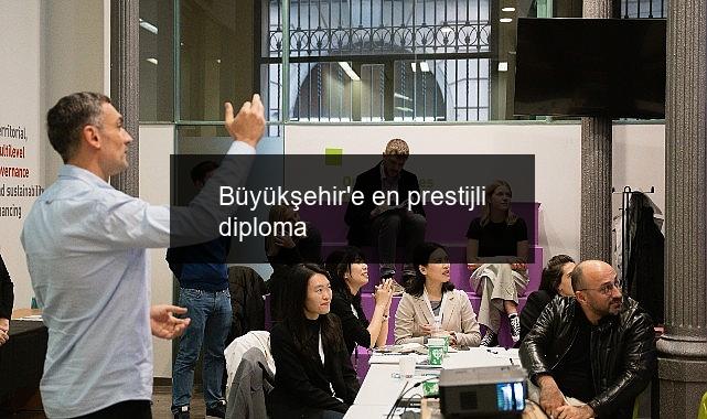 Büyükşehir’e en prestijli diploma