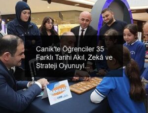 Canik’te Öğrenciler 35 Farklı Tarihi Akıl, Zekâ ve Strateji Oyunuyla Buluştu