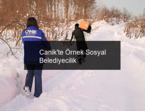 Canik’te Örnek Sosyal Belediyecilik