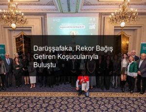Darüşşafaka, Rekor Bağış Getiren Koşucularıyla Buluştu