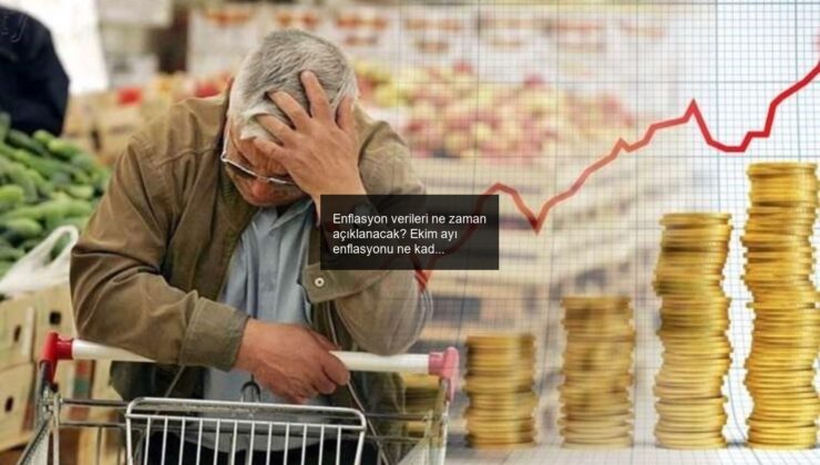 Enflasyon verileri ne zaman açıklanacak? Ekim ayı enflasyonu ne kadar?