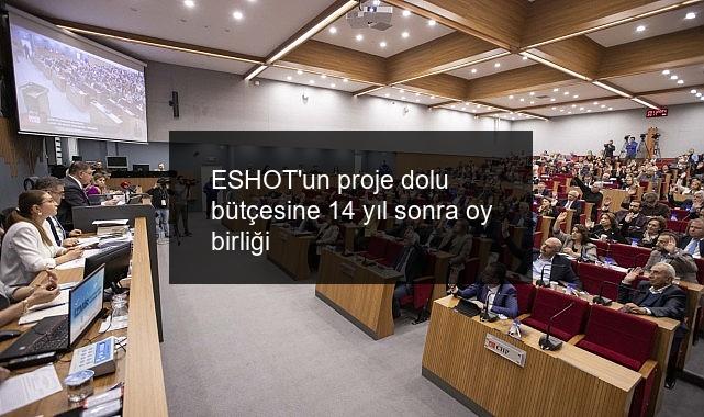 ESHOT’un proje dolu bütçesine 14 yıl sonra oy birliği