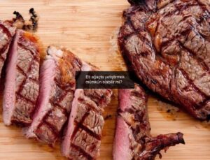 Eti ağaçta yetiştirmek mümkün olabilir mi?