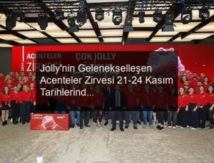 Jolly’nin Gelenekselleşen Acenteler Zirvesi 21-24 Kasım Tarihlerinde Antalya’da Gerçekleşti!