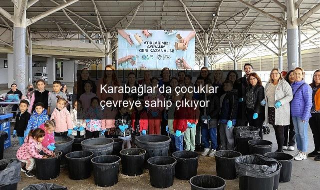 Karabağlar’da çocuklar çevreye sahip çıkıyor