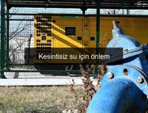 Kesintisiz su için önlem