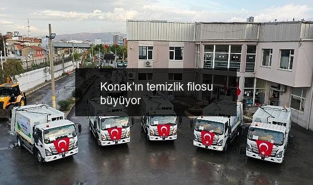 Konak’ın temizlik filosu büyüyor