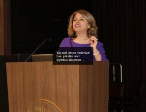 ‘Küresel ısınma nedeniyel bazı şirketler tarım sigortası alanından çekilebilir’