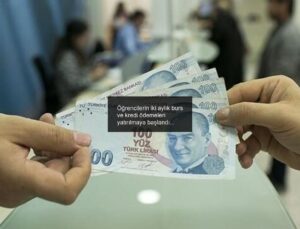 Öğrencilerin iki aylık burs ve kredi ödemeleri yatırılmaya başlandı