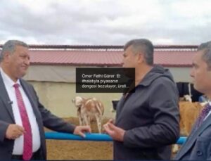 Ömer Fethi Gürer: Et ithalatıyla piyasanın dengesi bozuluyor, üretici emeğinin karşılığını alamıyor