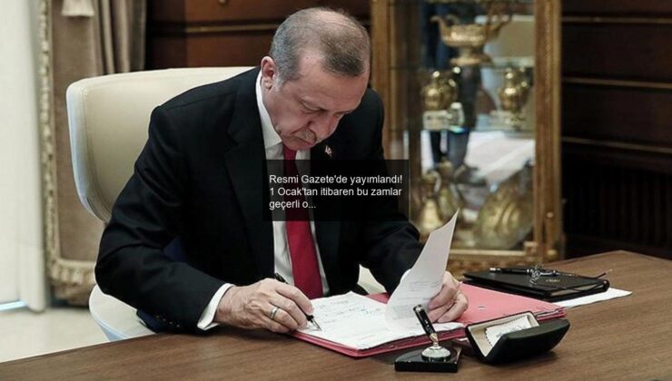 Resmi Gazete’de yayımlandı! 1 Ocak’tan itibaren bu zamlar geçerli olacak: Ehliyet, pasaport, MTV, telefon harcı, trafik cezaları…