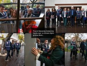 Ticaret Bakanlığı Ankara’da hamburger ve dönere ilişkin gramaj denetimi yaptı