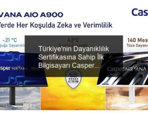 Türkiye’nin Dayanıklılık Sertifikasına Sahip İlk Bilgisayarı Casper AIO A900 Satışa Çıktı!