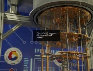 Türkiye’nin ilk kuantum bilgisayarı “QuanT” tanıtıldı