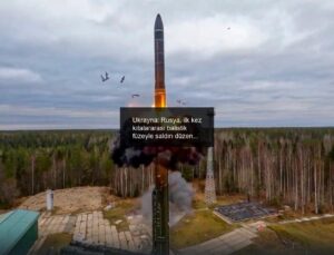 Ukrayna: Rusya, ilk kez kıtalararası balistik füzeyle saldırı düzenledi