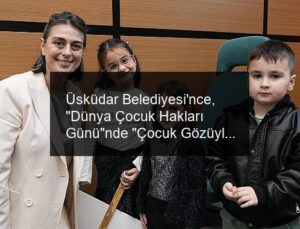 Üsküdar Belediyesi’nce, “Dünya Çocuk Hakları Günü”nde “Çocuk Gözüyle Üsküdar” çocuk meclisi düzenlendi