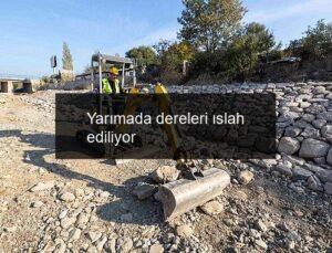 Yarımada dereleri ıslah ediliyor