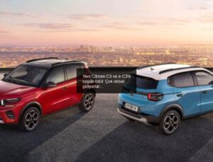 Yeni Citroen C3 ve e-C3’e büyük ödül: Çok iddialı geliyorlar…