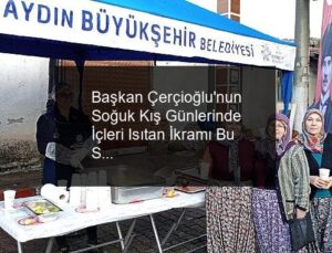 Başkan Çerçioğlu’nun Soğuk Kış Günlerinde İçleri Isıtan İkramı Bu Sene De Vatandaşlar İle Buluşuyor