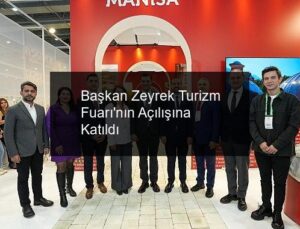 Başkan Zeyrek Turizm Fuarı’nın Açılışına Katıldı