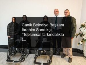 Canik Belediye Başkanı İbrahim Sandıkçı, “Toplumsal farkındalıkla tüm engelleri aşabiliriz” dedi.