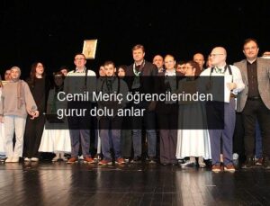 Cemil Meriç öğrencilerinden gurur dolu anlar