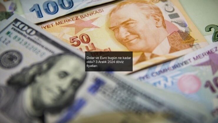 Dolar ve Euro bugün ne kadar oldu? 3 Aralık 2024 döviz fiyatları