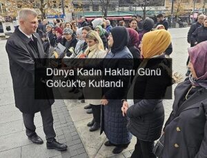 Dünya Kadın Hakları Günü Gölcük’te Kutlandı
