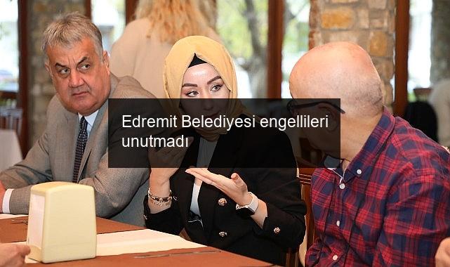 Edremit Belediyesi engellileri unutmadı