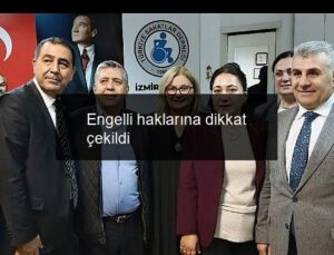 Engelli haklarına dikkat çekildi