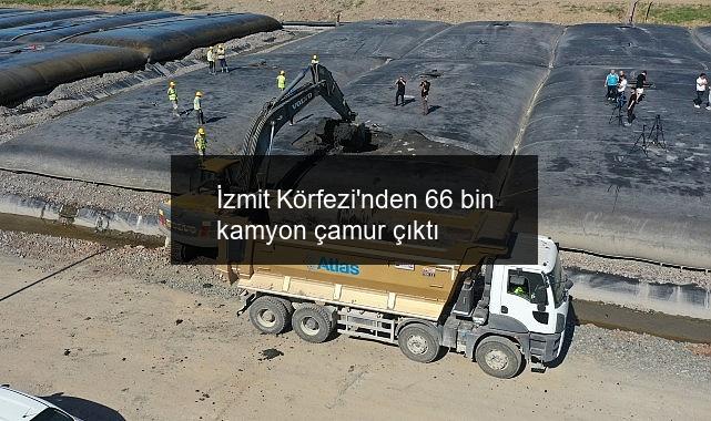 İzmit Körfezi’nden 66 bin kamyon çamur çıktı