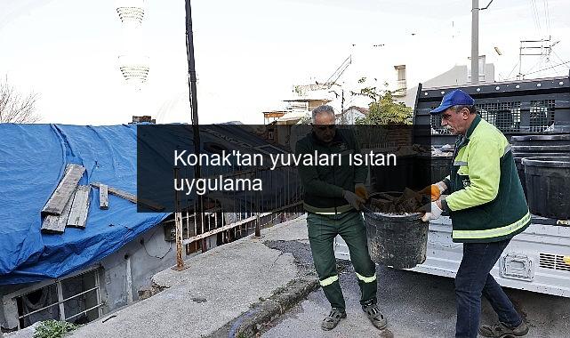 Konak’tan yuvaları ısıtan uygulama