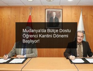 Mudanya’da Bütçe Dostu Öğrenci Kantini Dönemi Başlıyor!