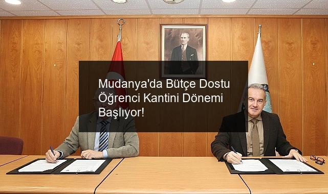 Mudanya’da Bütçe Dostu Öğrenci Kantini Dönemi Başlıyor!