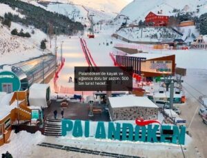 Palandöken’de kayak ve eğlence dolu bir sezon: 500 bin turist hedefleniyor