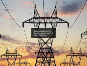 Spot piyasada elektrik fiyatları ne kadar oldu? 2 Aralık 2024 spot elektrik fiyatları