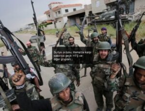 Suriye ordusu, Hama’da karşı saldırıya geçti: HTŞ ve diğer grupların hedefindeydi!