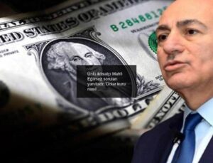 Ünlü iktisatçı Mahfi Eğilmez soruları yanıtladı: ‘Dolar kuru nasıl sabit kalıyor?’